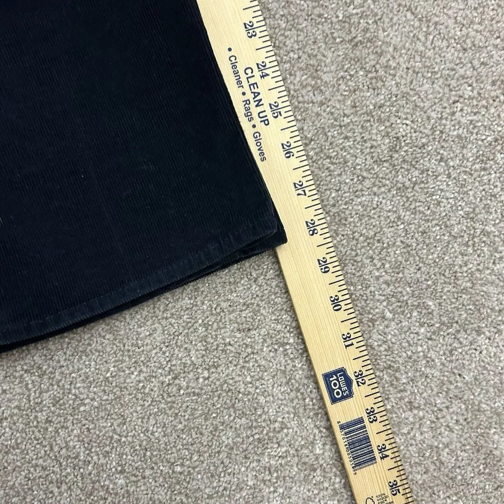 L.L Bean Corduroy Chino‎ Pants Men's Size 36x29 Blue Standard Fit Cotton Casual